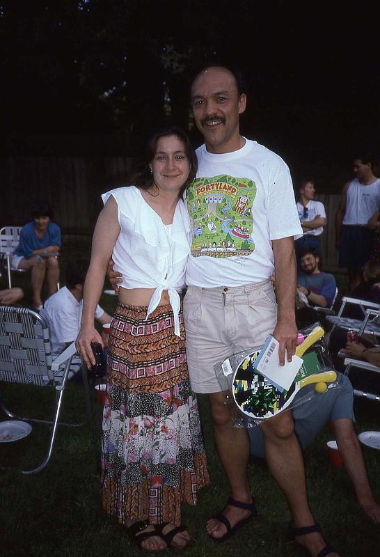 1994-10 Gareth Beale and his Wife.jpg